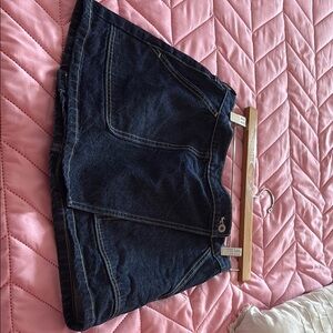 Abercrombie & Fitch Blue Mini Skirt